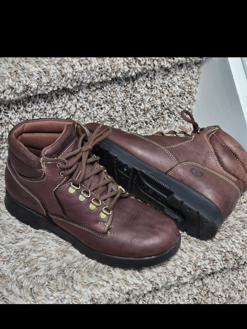 Vintage Dexter Hiking Boots Leather Made in USA Womens 7.5 M 454-7202 Gorpcore